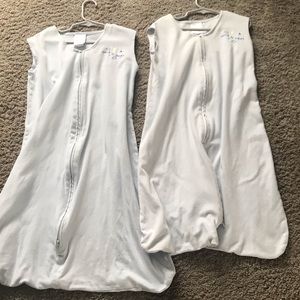 2 Halo Sleepsacks - Blue L and XL